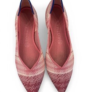 Rothy's Women's Pink The Point Flats 9.5